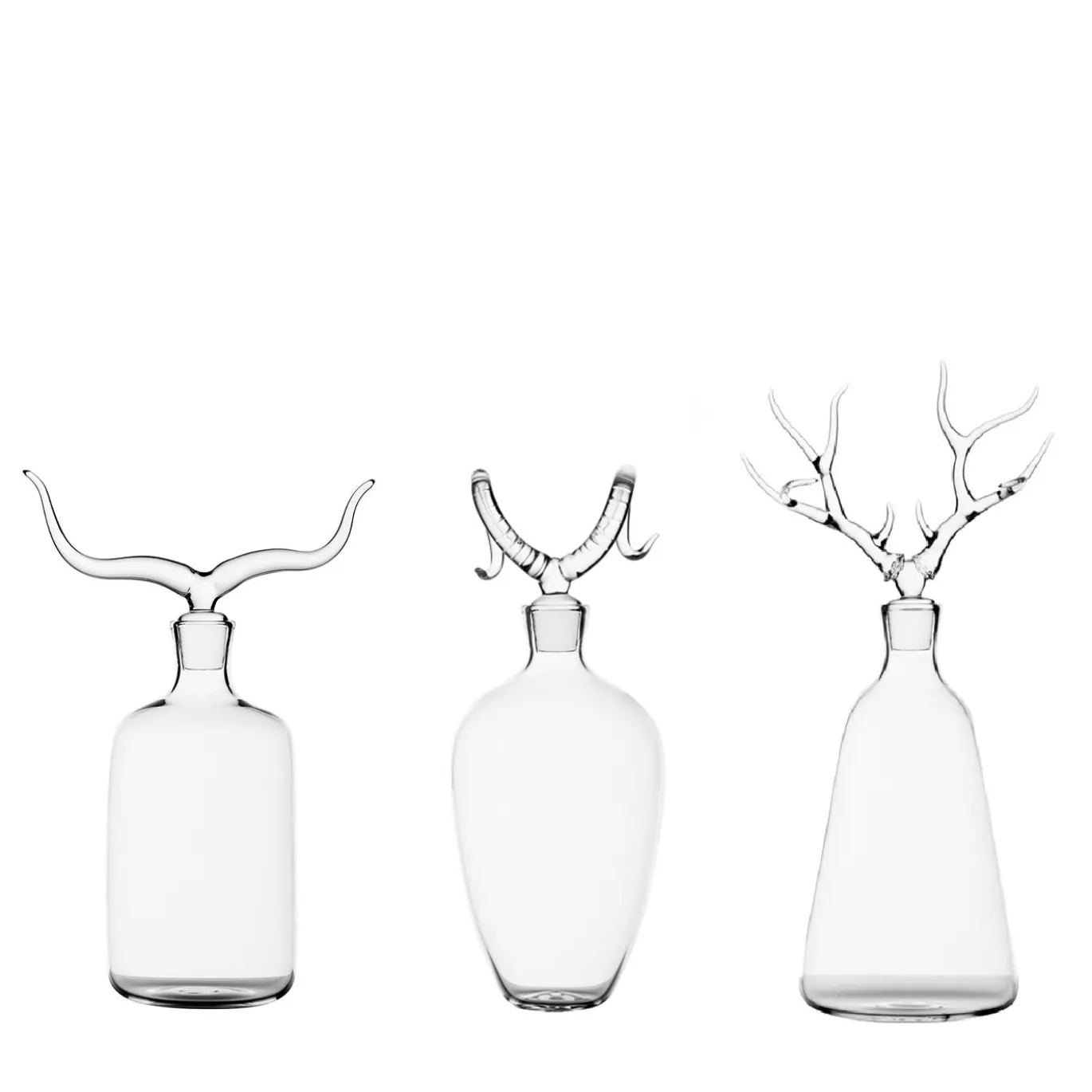 Set di 3 bottiglie Trophy