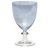 Set di 2 calici da acqua blu Rosy