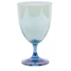 Set di 2 calici da acqua blu-verdi Fleury