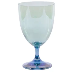Set di 2 calici da acqua blu-verdi Fleury