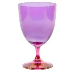 Set di 2 calici da acqua viola-rosa Fleury