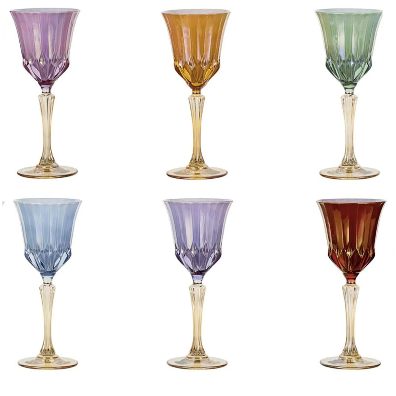 Set di 6 calici dogali