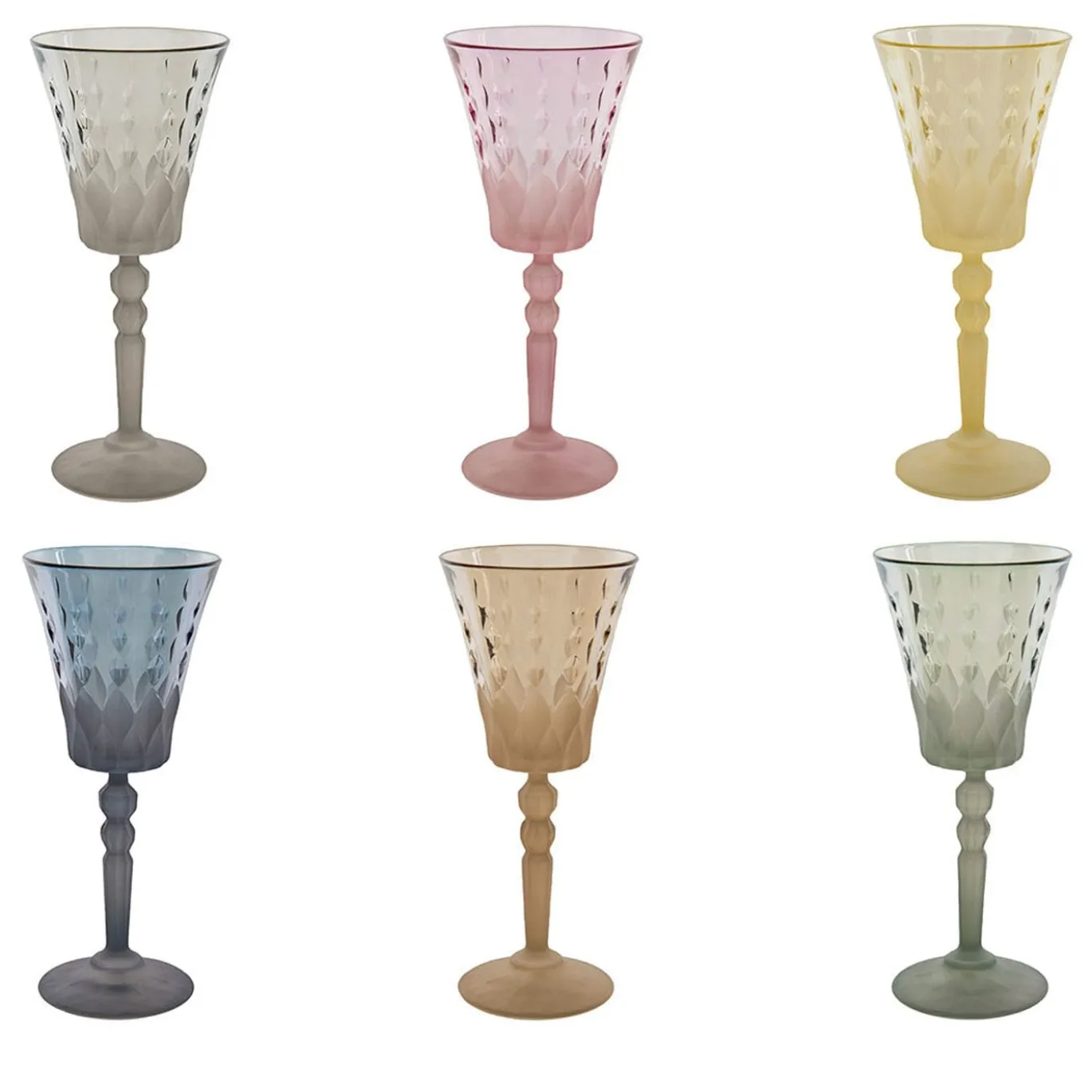 Set di 6 calici Mistral Matt 02