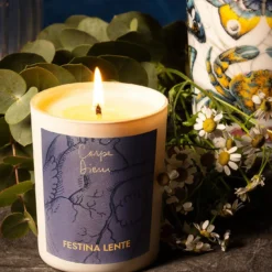 Set di 2 candele Carpe Diem