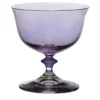Set di 6 ciotole in vetro soffiato viola Primula