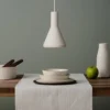 Set di 6 ciotole per zuppa in ceramica bianca
