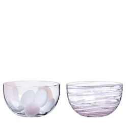 Set di 2 ciotole rosa Le Diverse