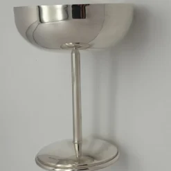 Set di 6 Coppe di Champagne in Ottone Argentato