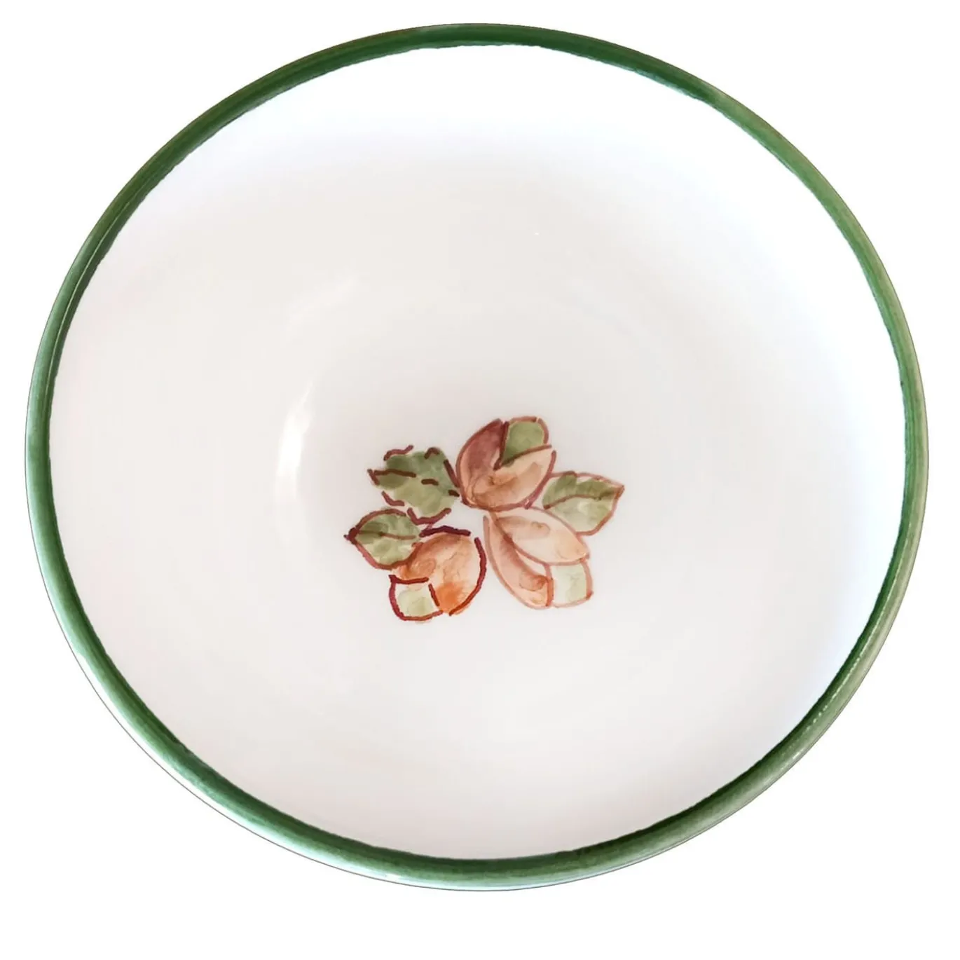 Set di 6 coppette da gelato in ceramica al pistacchio