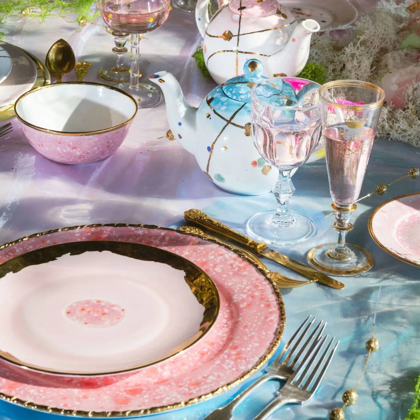 Set di due piatti da dessert Coupe Berry