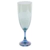 Set di 2 flute blu-verdi Fleury