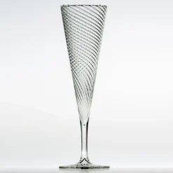 Set di 4 flute e bicchieri d'acqua Mille Righe