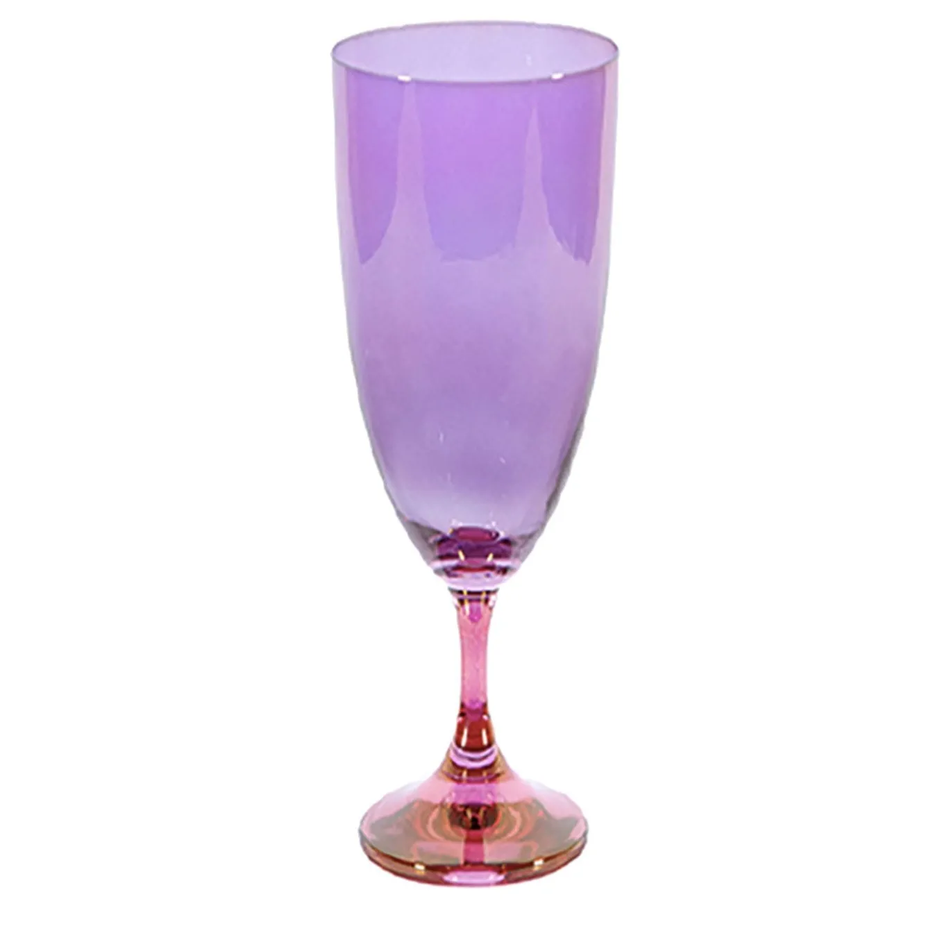 Set di 2 flute rosa-viola Fleury
