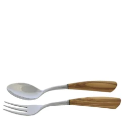 Set di forchetta e cucchiaio per insalata
