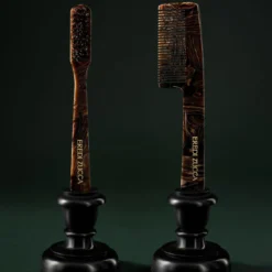 Set di gel da barba e accessori per barba e baffi