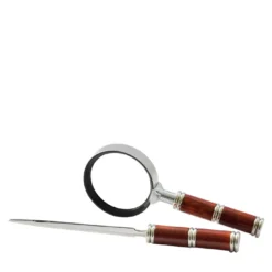 Set di lenti d'ingrandimento e coltelli di carta Heather Briar di N. Basso