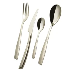Set di 24 pezzi di argenteria Lady Champagne