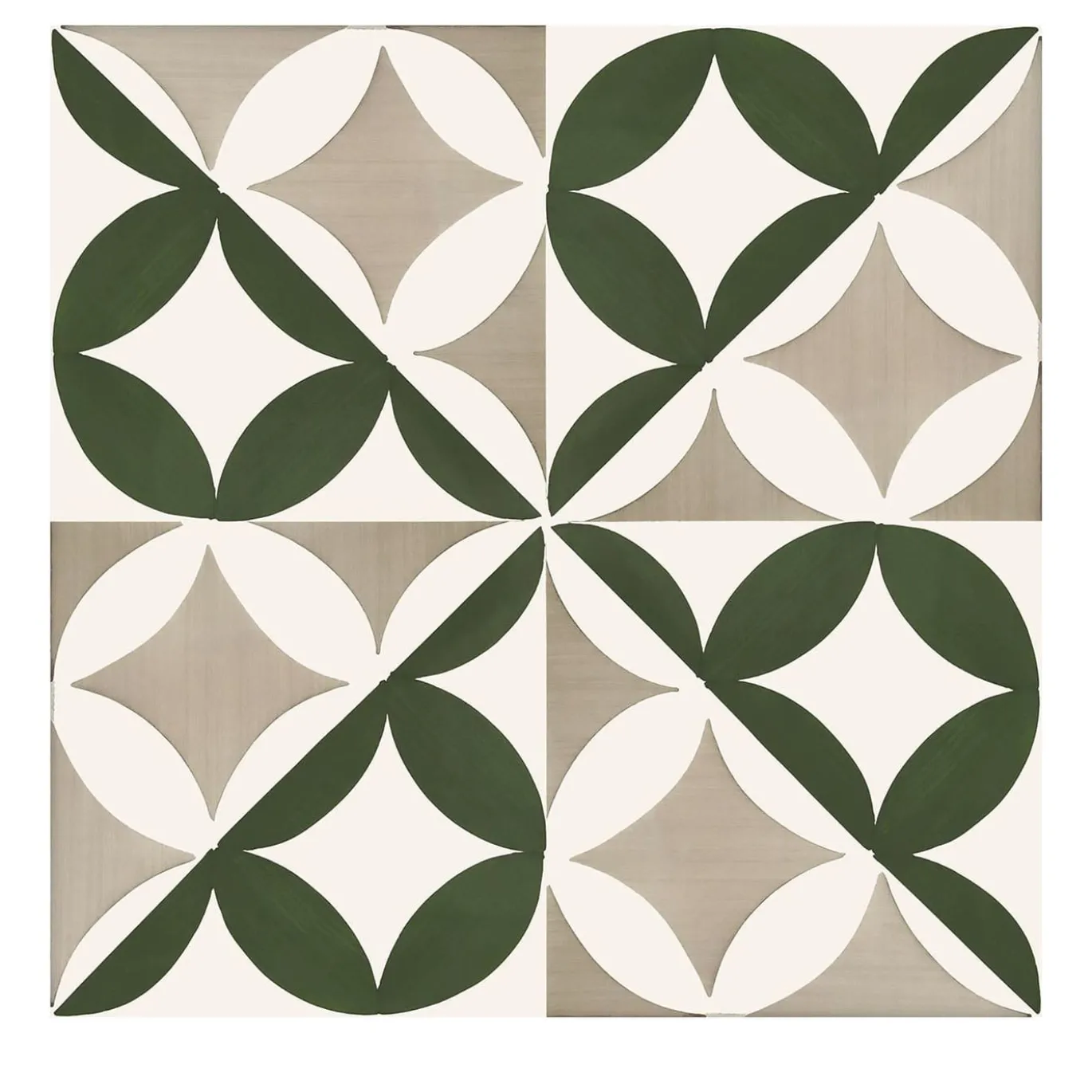 Set di 4 piastrelle Bauhaus 50 Type 4