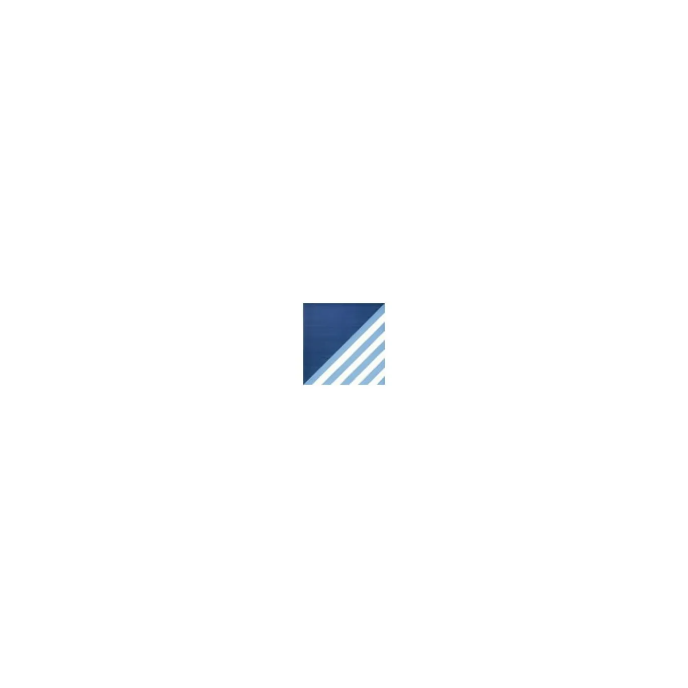 Set di 25 piastrelle Blu Ponti Decorazione Tipo 33 di Gio Ponti