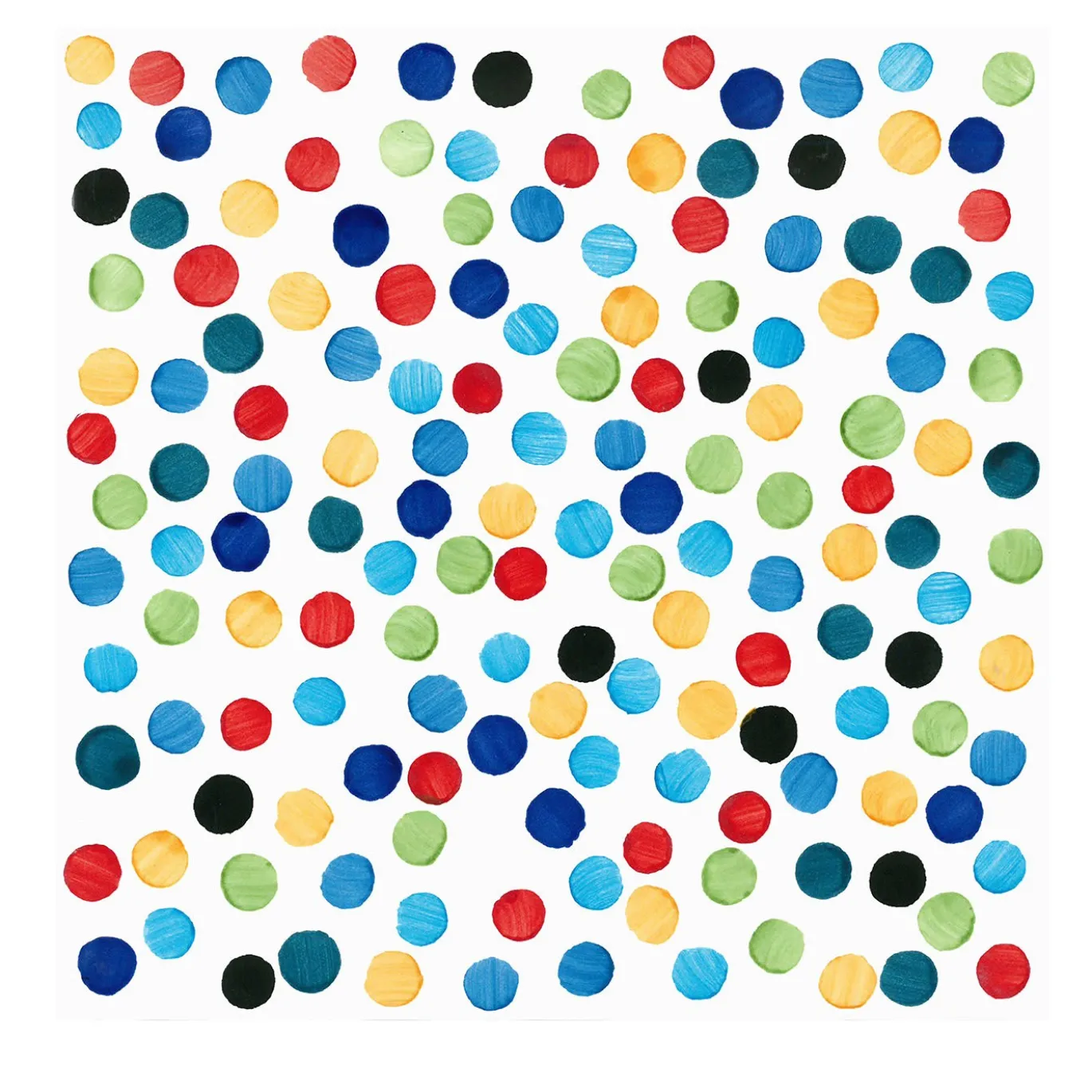 Set di 25 piastrelle Collezione Dot 2 Puntini di Alessandro Mendini
