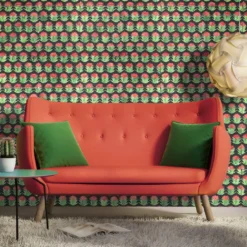 Set di 4 piastrelle Kimeya Cardo Green di Vincenzo Messina