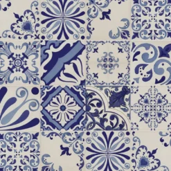 Set di 25 piastrelle MaVi Blu Tipo Scogliera