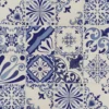 Set di 25 piastrelle MAVI Blu Tipo Riva