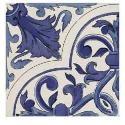 Set di 25 piastrelle Mavi Blu Tipo Alba