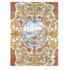 Set di 48 piastrelle Rosone Campanella