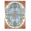 Set di 48 piastrelle Rosone Remese