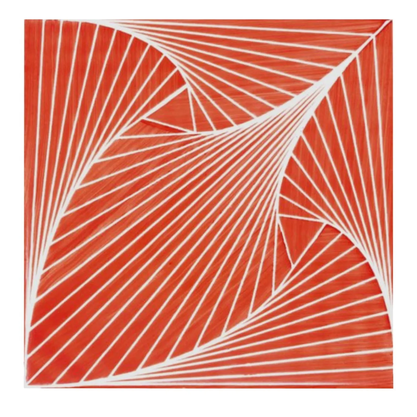 Set di 25 piastrelle rosse CeramicOp