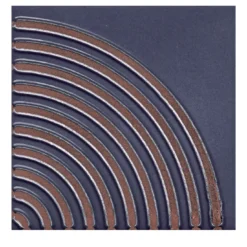 Set di 44 piastrelle Solchi Tattile Angle Grape