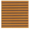 Set di 44 piastrelle Solchi Tattile Lines Arancione