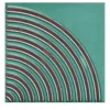 Set di 44 piastrelle Solchi Tattile Angolo Verde
