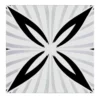Set di 6 piastrelle Stars Type 2 Negative C24