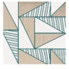 Set Di 25 Piastrelle Tartan Beige Tipo 3