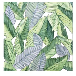 Set di 4 piastrelle Verde Verticale Foresta