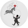 Set di 6 piatti Clown e Zebra