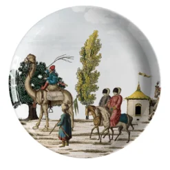 Set di 12 piatti Corteo