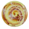Set di 4 piatti da cena in ceramica con motivo in marmo giallo