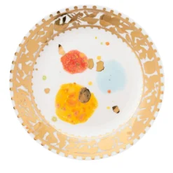Set di 2 piatti da dessert Caravaggio