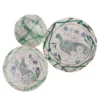 Set di 4 piatti da dessert in ceramica Pavone