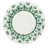 Set di 4 piatti da dessert Jardin à l'Italienne in ceramica verde