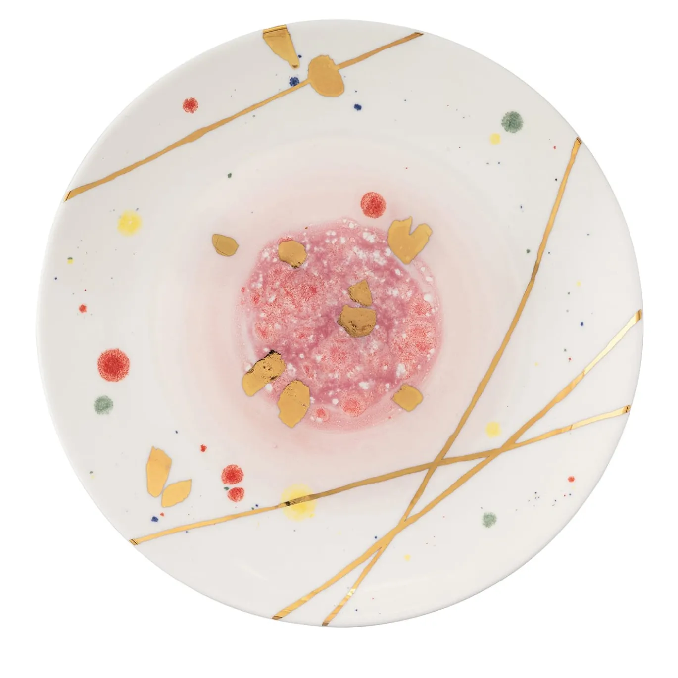 Set di 2 piatti da dessert Palm Beach Coupe
