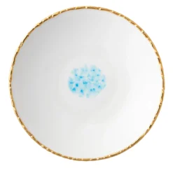 Set di 2 piatti da minestra Celestial con bordo crepato