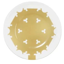 Set di 6 piatti da pane Baroqeat Oro di Salvatore Spataro