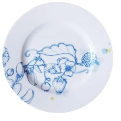 set di 2 piatti da pane Blue Summer #1
