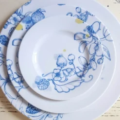 set di 2 piatti da pane Blue Summer #1