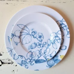 set di 2 piatti da pane Blue Summer #2