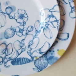 set di 2 piatti da pane Blue Summer #2
